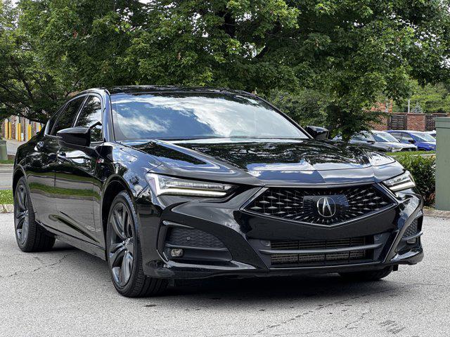 used 2021 Acura TLX car, priced at $34,500