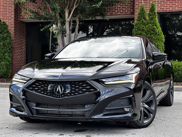 used 2021 Acura TLX car, priced at $34,500