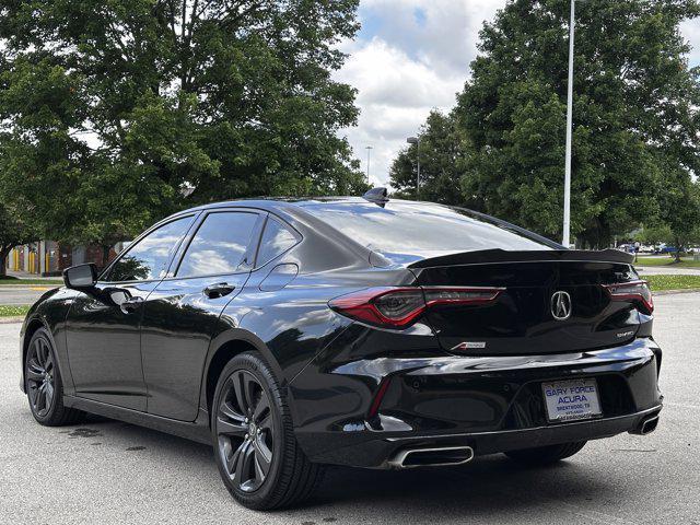used 2021 Acura TLX car, priced at $34,500