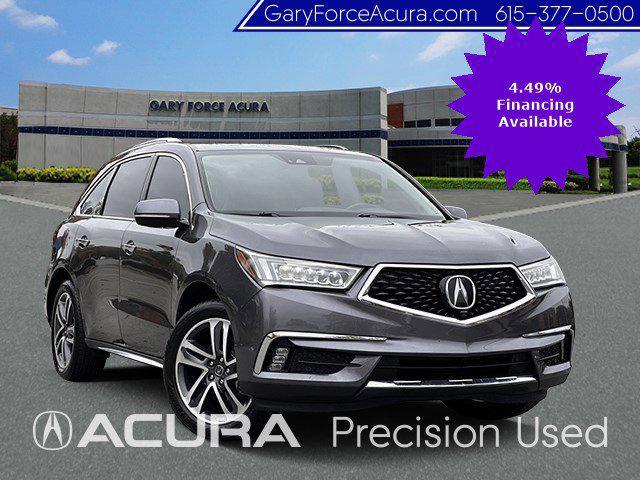 used 2017 Acura MDX car, priced at $25,000