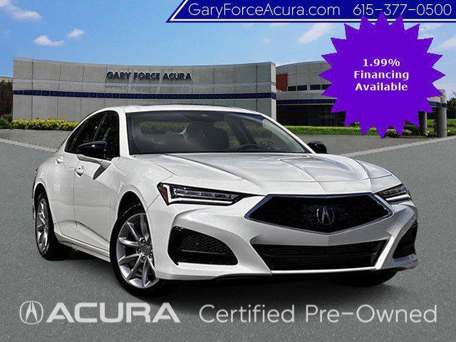 used 2023 Acura TLX car, priced at $37,482