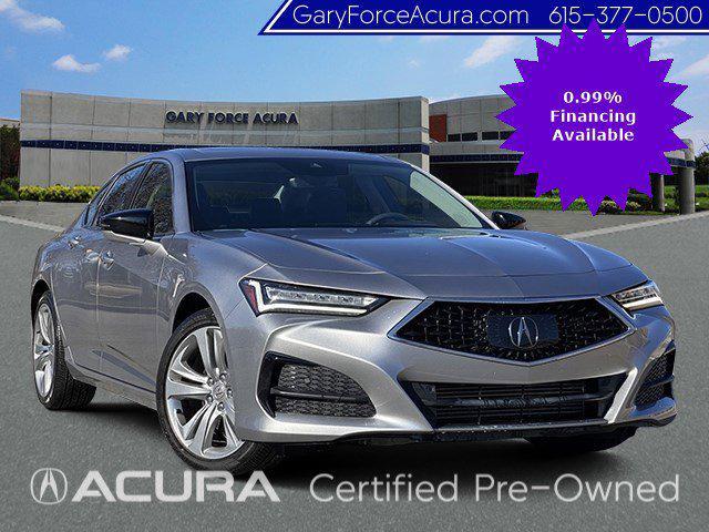 used 2021 Acura TLX car, priced at $29,991