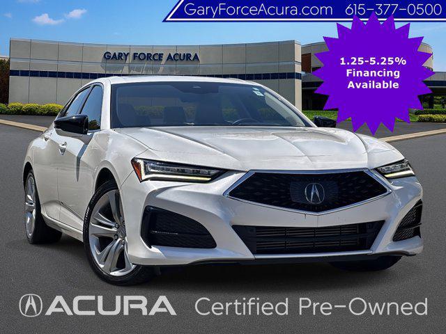 used 2021 Acura TLX car, priced at $30,000