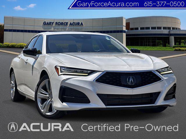 used 2021 Acura TLX car, priced at $30,000