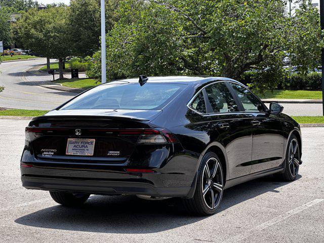 used 2024 Honda Accord Hybrid car, priced at $29,500