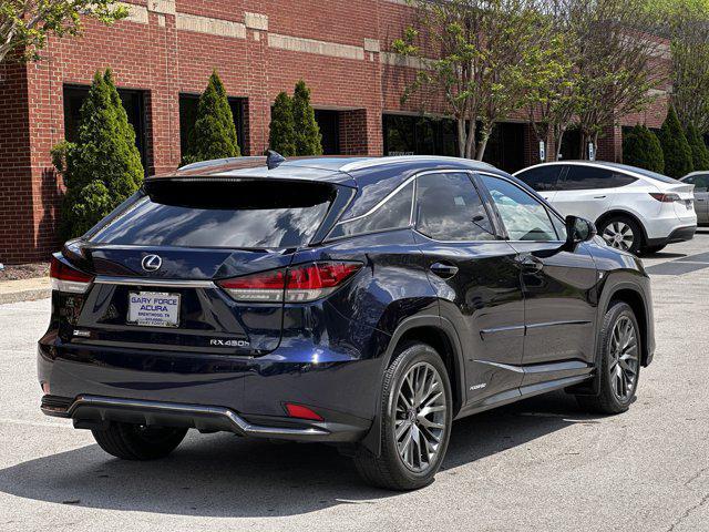 used 2022 Lexus RX 450h car, priced at $55,000