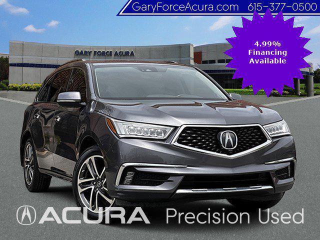 used 2017 Acura MDX car, priced at $18,500