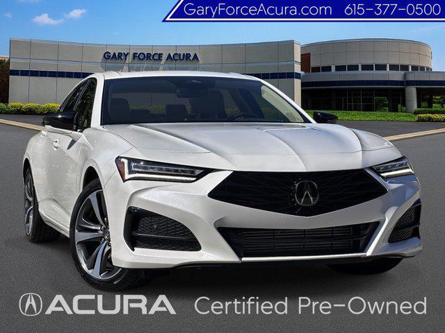 used 2025 Acura TLX car, priced at $47,195