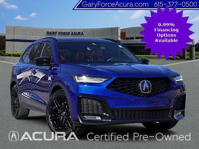 used 2025 Acura MDX car, priced at $68,500