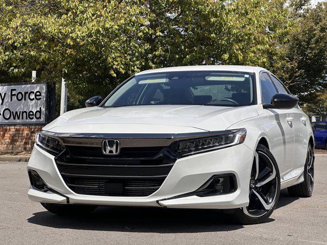 used 2022 Honda Accord car, priced at $28,450