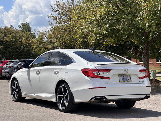 used 2022 Honda Accord car, priced at $28,450