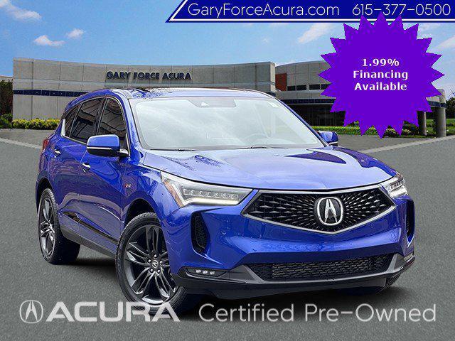 used 2024 Acura RDX car, priced at $47,500