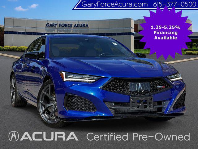 used 2023 Acura TLX car, priced at $53,000