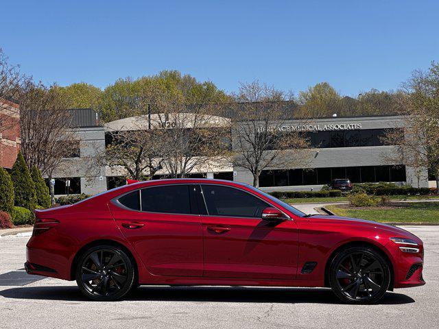 used 2023 Genesis G70 car, priced at $39,900
