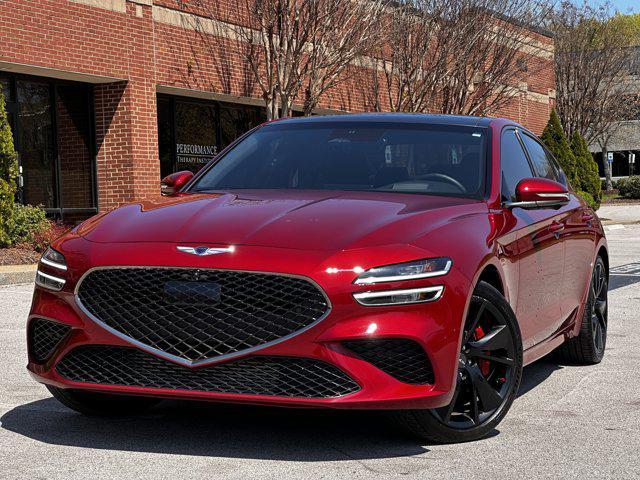 used 2023 Genesis G70 car, priced at $39,900