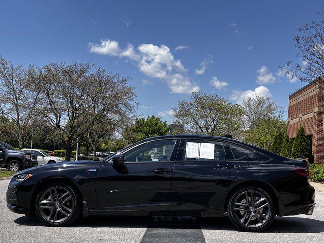 used 2024 Acura TLX car, priced at $44,700