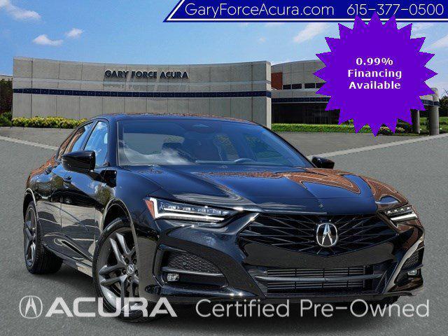 used 2024 Acura TLX car, priced at $45,000