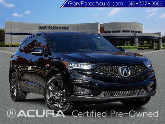 used 2021 Acura RDX car, priced at $33,500