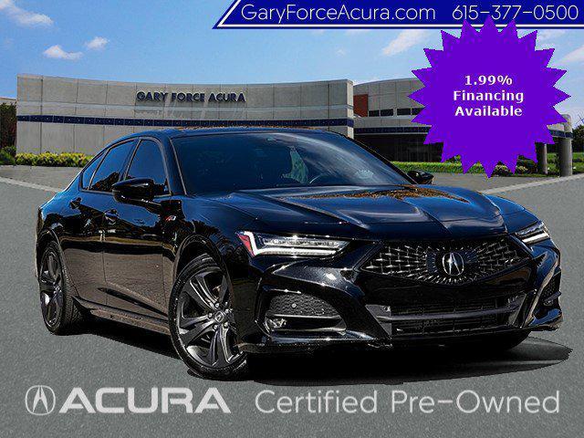 used 2021 Acura TLX car, priced at $34,500