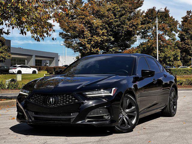 used 2021 Acura TLX car, priced at $34,500