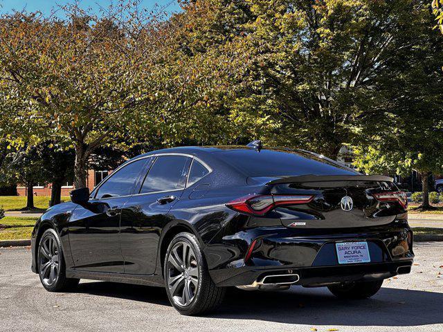 used 2021 Acura TLX car, priced at $34,500