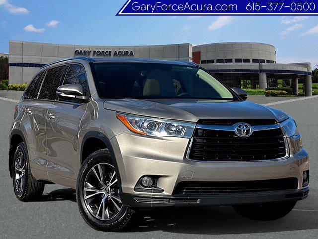 used 2016 Toyota Highlander car, priced at $20,485