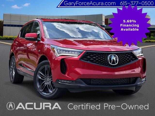 used 2022 Acura RDX car, priced at $36,991
