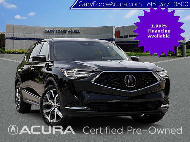 used 2022 Acura MDX car, priced at $40,500