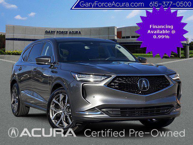 used 2024 Acura MDX car, priced at $53,500