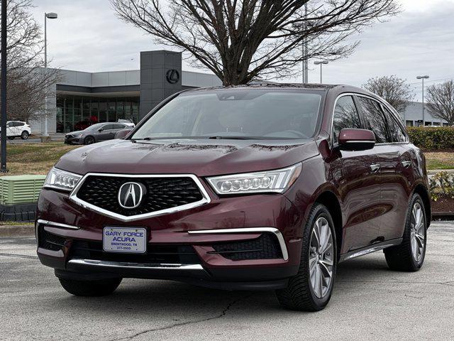 used 2018 Acura MDX car, priced at $19,500