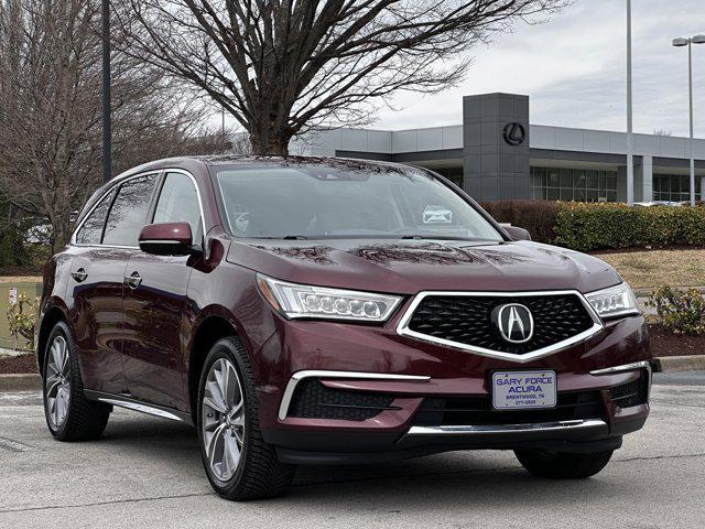 used 2018 Acura MDX car, priced at $19,500