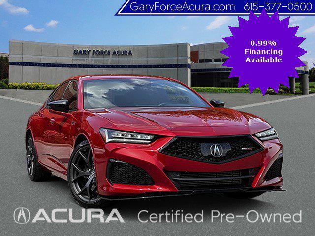used 2023 Acura TLX car, priced at $54,000