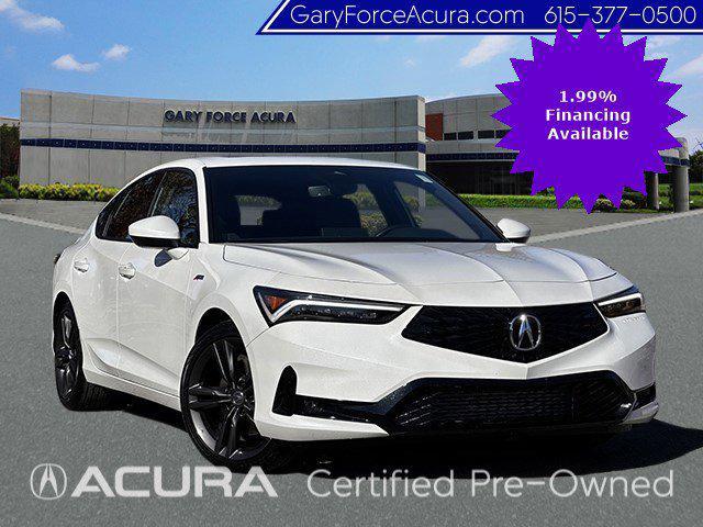 used 2024 Acura Integra car, priced at $33,400