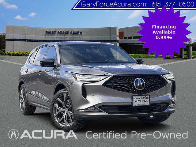 used 2022 Acura MDX car, priced at $46,500