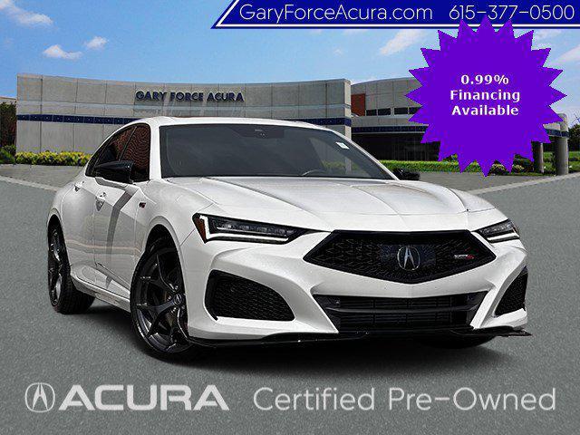 used 2023 Acura TLX car, priced at $54,000