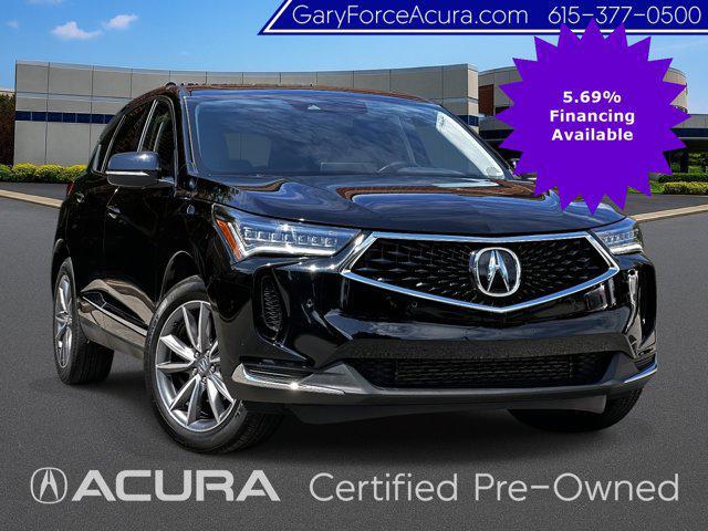 used 2022 Acura RDX car, priced at $37,500