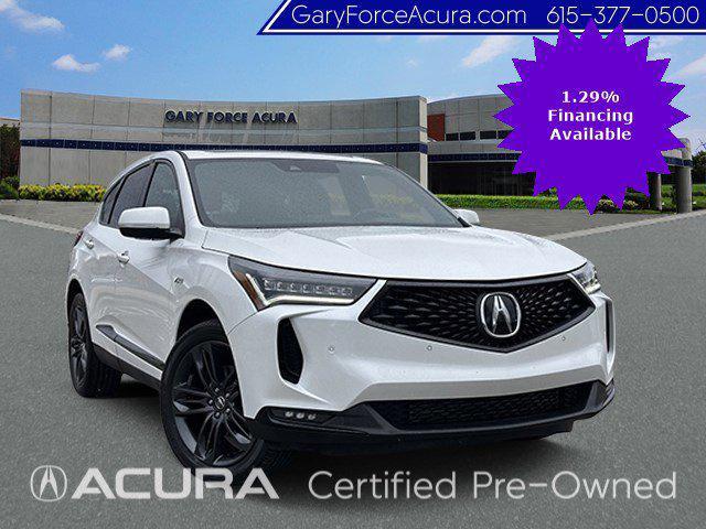 used 2022 Acura RDX car, priced at $36,994