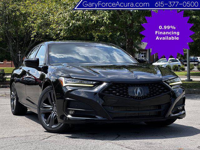 used 2022 Acura TLX car, priced at $35,700