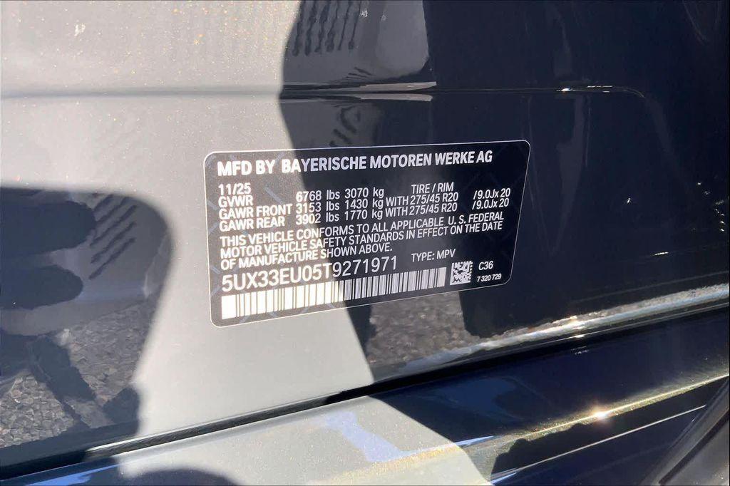 new 2026 BMW X5 car, priced at $106,325