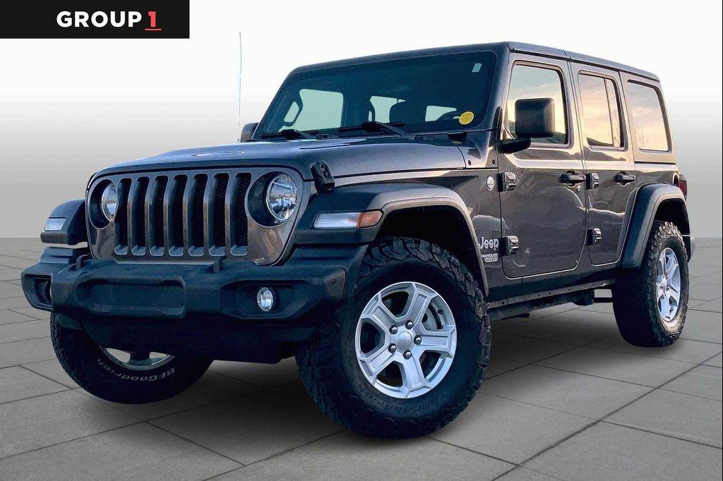 used 2018 Jeep Wrangler Unlimited car, priced at $19,455