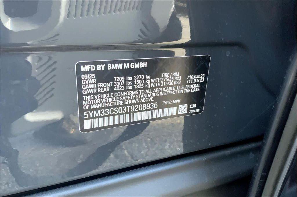 new 2026 BMW XM car, priced at $160,825