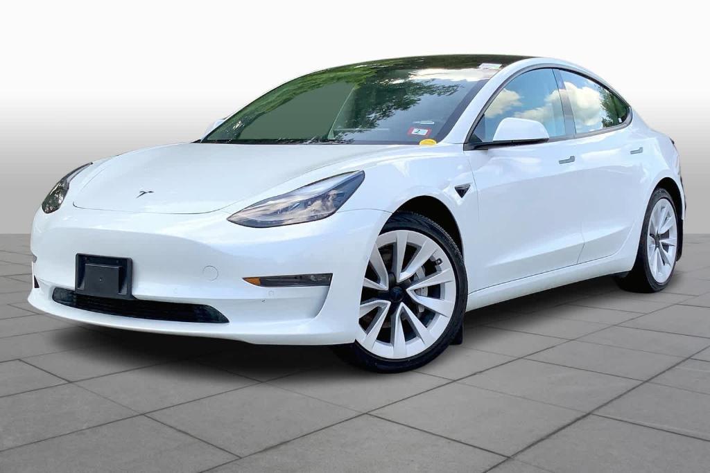 used 2022 Tesla Model 3 car, priced at $28,687