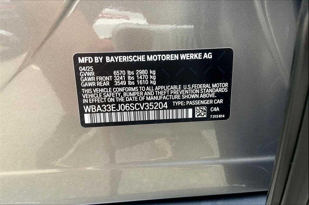 new 2025 BMW 760 car, priced at $128,325