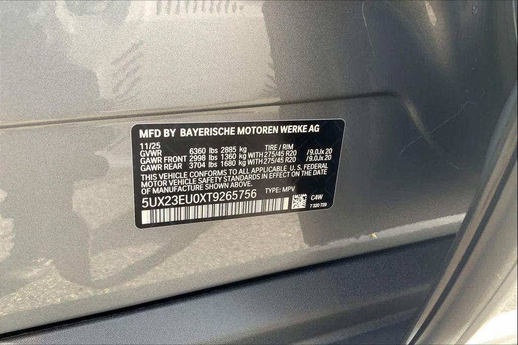 new 2026 BMW X5 car, priced at $75,575