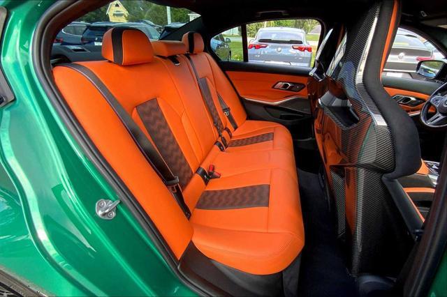 used 2022 BMW M3 car, priced at $81,900
