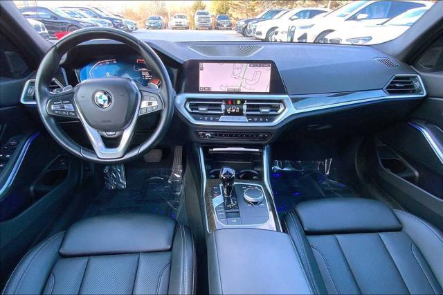 used 2022 BMW 330 car, priced at $33,386