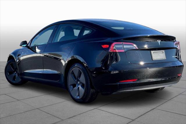 used 2022 Tesla Model 3 car, priced at $25,590