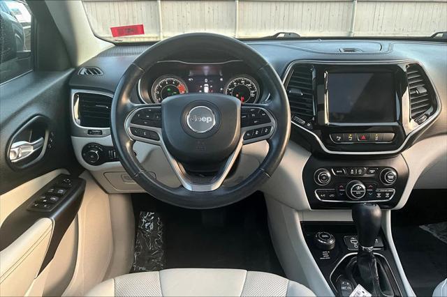 used 2021 Jeep Cherokee car, priced at $21,698