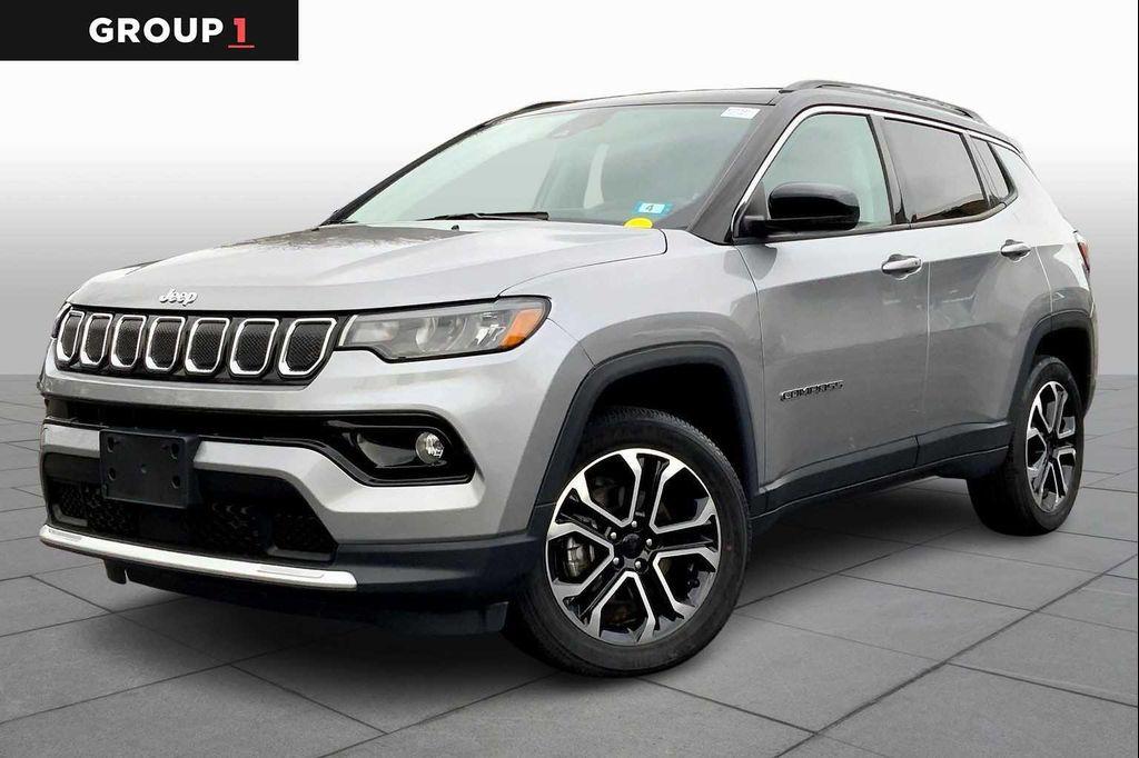 used 2022 Jeep Compass car, priced at $24,404