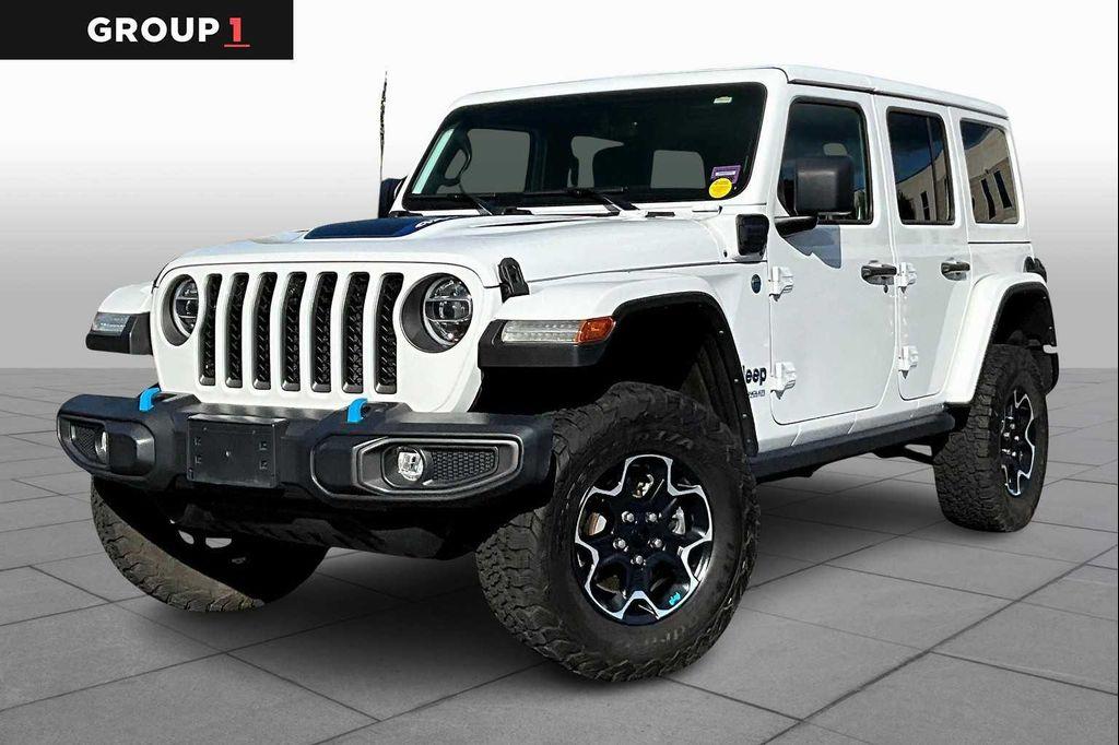 used 2022 Jeep Wrangler Unlimited 4xe car, priced at $33,698